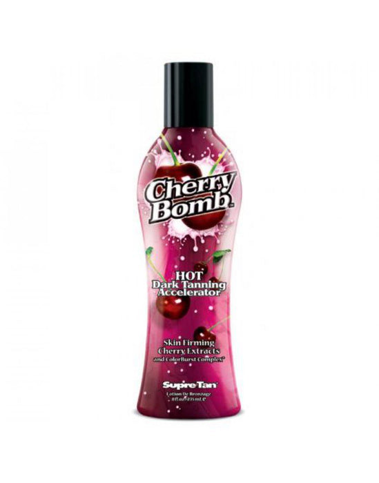Supre Tan Cherry Bomb Firming Hot Dark Tanning Accelerator Tanning Lotion - 235ml