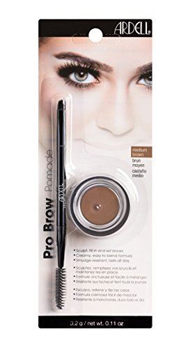 Ardell Easy To Use High Pigmented Light And Creamy Eyebrow Pomade - Medium Brown