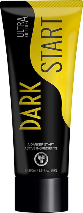 Power Tan Dark Start Ultra Tanning Lotion Nourishing Tan Enhancer