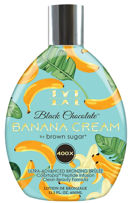 Tan Inc. Tan Incorporated Double Dark Black Chocolate Banana Cream 400X Dark Bronzer Loton 400ml