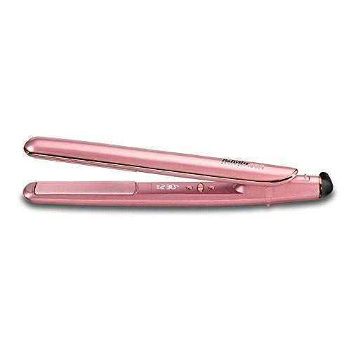 Babyliss Pro Hair Straightener Ceramic Flat Iron Salon Hair Styling - Pink Blush