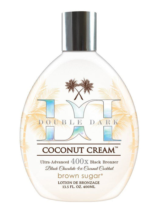 Tan Incorporated Double Dark Coconut Cream Bronzer Tanning Lotion 400ml