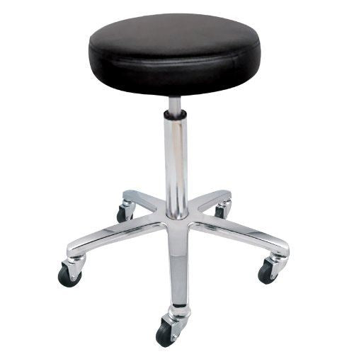 DEO Stool With Vinyl Seat for Salon & Spa - Black