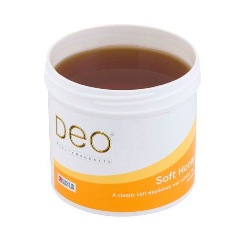 DEO Soft Honey Depilatory Wax Lotion - Natural Ingredients - 425g