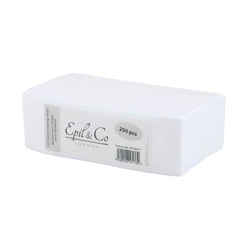 DEO Epil &amp; Co Bandes de papier pour épilation à la cire de haute qualité, paquet de 250