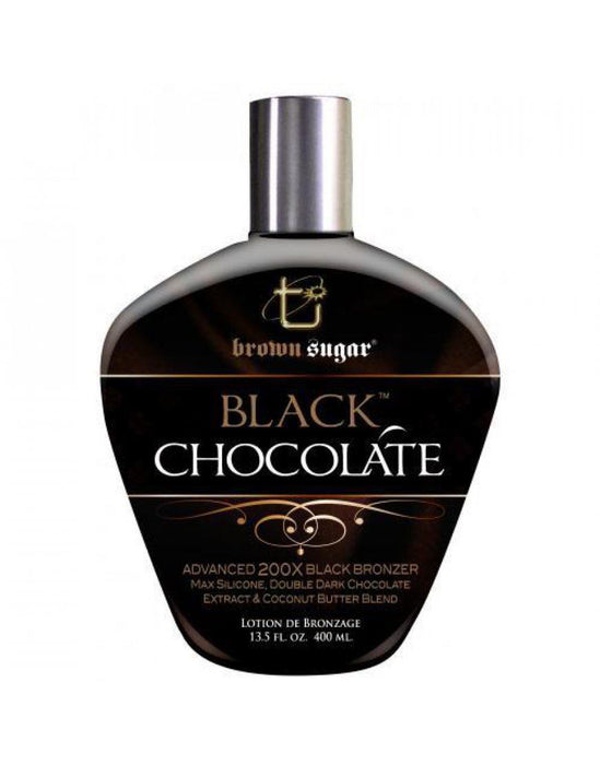 Tan Incorporated Black Chocolate Dark Sugar 200x  Bronzer Tanning Lotion - 400ml