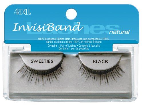 Ardell Natural Sweeties Black Easy To Apply Full False Eye Lashes