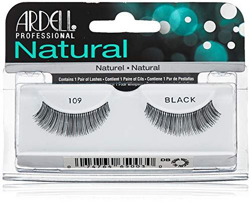 Ardell Natural 109 Black Easy To Apply Full False Eye Lashes