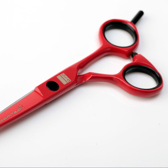 Glamtech Barber Stylist Pro Rouge 5,5" Ciseaux de coiffure en acier japonais