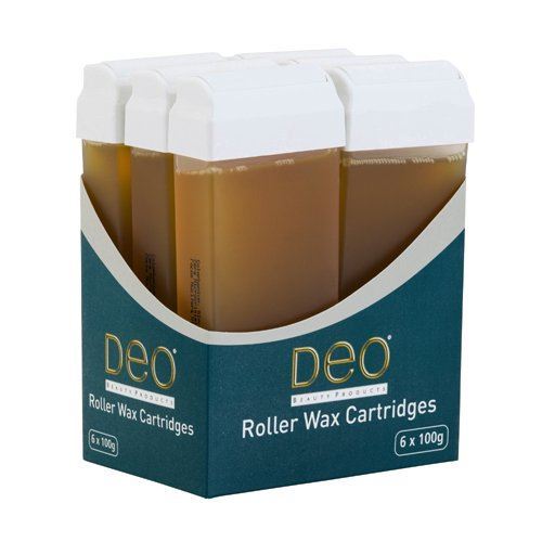 DEO Roller Waxing 100ml Honey Wax Cartridge Lotions - Pack Of 6